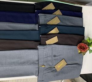<span class=keywords><strong>Pantaloni</strong></span> Eleganti da <span class=keywords><strong>Uomo</strong></span> all'Ingrosso, Tinta Unita, Formali, Slim Fit, <span class=keywords><strong>Classici</strong></span>, per Ufficio - Product Image 5