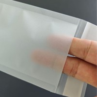 Sacs auto-adhésifs en papier sulfurisé semi-transparents pour bijoux, câbles, petits accessoires, papeterie, rangement et emballage