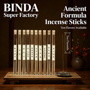 Incienso Peruano de Madera de 10.5cm, Purifica y Elimina Olores, Incienso de Salvia Blanca de California, Varillas de Incienso de Cedro para el Hogar con Caja de Tubo Acrílico - Product Image 3