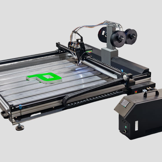 Промышленный FDM 3d Signage печатная машина Расходные материалы 3D письмо принтер