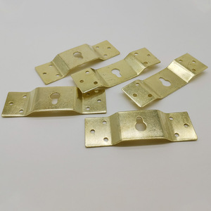 Concealed Hanging Hooks For <b>Picture</b> <b>Frames</b> Silver Horizontal Vertical Strips Stainless Steel Modern Simple Design 200 Pcs Pack - Product Image 3