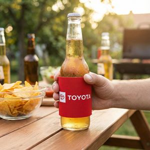 Refroidisseur de canettes portable à clipser, en néoprène réutilisable, avec logo personnalisé, vente en gros pour revendeurs - Product Image 3