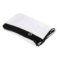 Toile Polyester Élastique 120 Pouces Pliable Grand Écran de Projecteur Portable Extérieur de Niveau Cinéma 4k