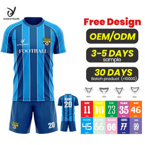 Футбольный комплект DCY из полиэстера для юношей, недорогой, для мужчин, высококачественная футбольная форма, оптовая продажа футбольной формы на заказ - Product Image 1