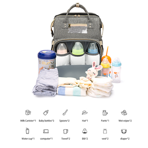 Custom Oxford Large Waterproof Fashion Zipper Portable Eco-Friendly Foldable Baby <strong>Crib</strong> for Newborn Baby Nest - Product Image 2