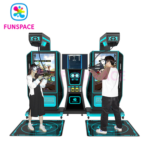 Funspace fabbrica commercio all'ingrosso a gettoni VR Arena di tiro a gettoni 2 giocatori realtà virtuale 9d Vr simulatore di tiro 360 gradi - Product Image 6