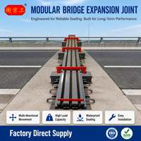 Système d'étanchéité étanche en EPDM pour joint d'expansion de pont modulaire multi-faisceaux personnalisé, pour joints d'expansion de pont à grande déplacement