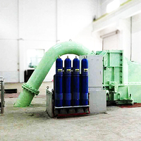 Generator Tenaga Air Hidrogenerator 1250kw, Roda Pelton Kecil/Mini Turbin Hidrolik/Hidro Turbina Pelton