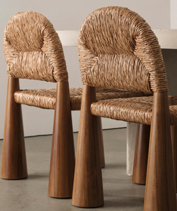 Chaise en bois massif Wabi-sabi, design rétro, chaise de salle à manger pour maison d'hôtes, restaurant, chaise d'appoint <span class=keywords><strong>Heidi</strong></span> - Product Image 4