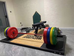 Equipo de gimnasio de diferentes grosores Plataforma de peso muerto Piso de levantamiento de pesas Plataforma de levantamiento de pesas - Product Image 6