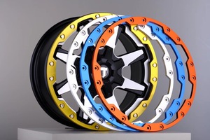 Ruota modello 404 17/20 pollici 6x139.7 <span class=keywords><strong>cerchio</strong></span> decorativo colorato 4x4 cerchi fuoristrada in lega <span class=keywords><strong>auto</strong></span> cerchi - Product Image 3