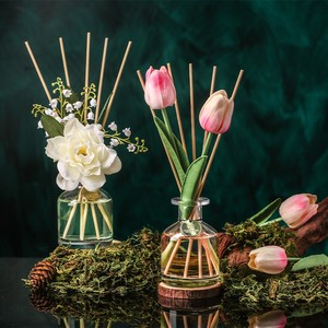 Heshes <b>Reed</b> <b>Diffuser</b> 120ml Glass Aromatic Home Fragrance Decor All Season Use - Product Image 1