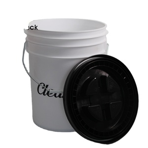 Trou de lavage de voiture 20 l, seau rond pour véhicule, coloré - Product Image 1