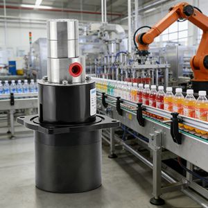 Bomba de transferencia de líquidos viscosos de grado alimenticio para procesamiento de alimentos, equipada con motor sin escobillas de CC de 70W - Product Image 1