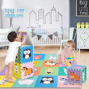 <span class=keywords><strong>Alfombra</strong></span> de juegos suave para niños pequeños, tapete de actividades, puzle - Product Image 6