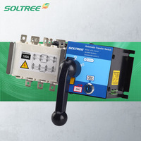 Industrial Automatic Transfer Switch ATS 100A-3200A 3P 4P AC400V PC Class Dual Power Generator Changeover Switch
