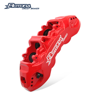 Kit de freinage de course sur route Rotora à 8 pistons, conçu avec précision pour Porsche Taycan Macan 718 haut de gamme, plaquettes de frein forgées sur mesure