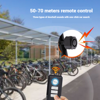 Perangkat Anti Maling Sepeda/Motor Listrik SP Xp-46 Eksklusif Pabrikan, Alarm 110dB, Tahan Lama, Tanpa Kabel