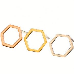 316L Stainless Steel Screw <b>Back</b> Heart Stud <b>Earring</b> for Women Man Hollow Flower Gold and Silver Color Lover's Engagement Jewelry - Product Image 5