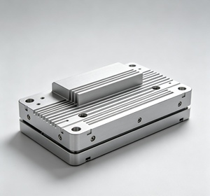 Base de Disipador de Calor de Aleación de Aluminio con Mecanizado CNC de Personalización Superior para Piezas Mecánicas de Equipos de Terapia de Rehabilitación - Product Image 1