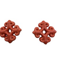 Nieuwe keramische kralen, bloemen, koordjes, losse onderdelen, DIY-accessoires, hangers, mobiele telefoonketting ornamenten
