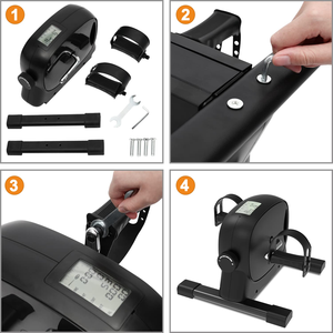 <span class=keywords><strong>Mini</strong></span> <span class=keywords><strong>bicicleta</strong></span> de ejercicio plegable para debajo del escritorio, <span class=keywords><strong>bicicleta</strong></span>, Pedal de pie, Ciclo de mano, vendedor ambulante portátil, ejercitador de <span class=keywords><strong>bicicleta</strong></span>, brazo, ejercitador de piernas - Product Image 5