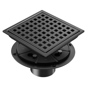 High Quality Square Shower <strong>Drain</strong> with Flange and Quadrato Pattern Kit Tile <strong>Insert</strong> <strong>Invisible</strong> Shower <strong>Floor</strong> <strong>Drain</strong> - Product Image 3