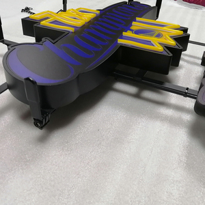 Espositore per Poster con Cornice in Alluminio Personalizzabile, Retroilluminato <span class=keywords><strong>a</strong></span> LED, Facile da Montare, per Fiere - Product Image 4