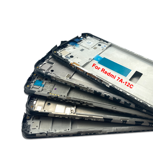 Telaio Lcd lunetta per <span class=keywords><strong>Xiaomi</strong></span> <span class=keywords><strong>Redmi</strong></span> 10 10A 10A 7A 8 8A 9 9A 9C 9T 12 12C custodia anteriore piastra Marco parti di ricambio - Product Image 1