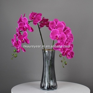 Orchidée Phalaenopsis Artificielle 92cm Effet Naturel, 9 Têtes, Tige Pliable, pour Mariage, Fête, Décoration de Table à Domicile - Product Image 3