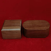 Noble trophée de Base en bois massif récompense forme de coupe personnalisée décoration promotionnelle artisanat à la main accessoires de piédestal en bois