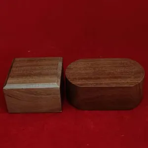 Dekorasi Promosi bentuk potongan kustom Penghargaan piala dasar kayu Solid mulia Aksesori alas kayu kerajinan tangan