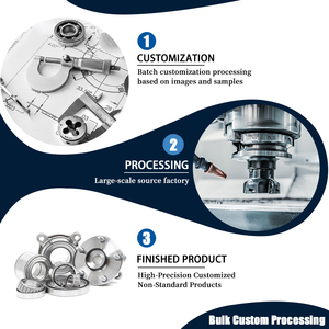 Usinage CNC 3D sur mesure de haute précision pour pièces usinées (acier inoxydable/aluminium/autres) Services d'impression 3D en gros OEM/ODM - Product Image 5