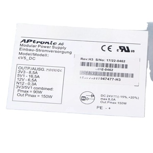 แหล่งจ่ายไฟคอมพิวเตอร์อุตสาหกรรม 24V150W รุ่น A5E30947477-H3/H4 CV5_DC สำหรับ PLC PAC และคอนโทรลเลอร์เฉพาะทาง - Product Image 4