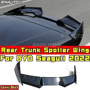 Kit carrosserie Seagull, aileron de coffre arrière noir brillant style DC pour BYD Seagull 2022, accessoires de voiture - Product Image 1