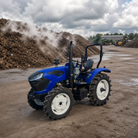 Tracteur agricole à roues 4x4 stable de 100 CV pour le labour des rizières avec système hydraulique robuste et capacité de levage élevée – Disponible dès maintenant