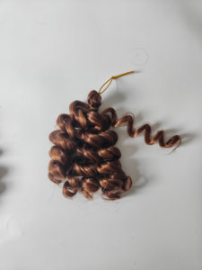 Extension sintetiche a onde sciolte per capelli ricciolute e setose intrecciate riccioli corti e profondi - Product Image 2