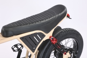 Almacén de EE. UU. 20 pulgadas Fat Tires 48V750W Snow EBike Bicicleta eléctrica de doble suspensión Batería extraíble Motocicleta con bolsa de teléfono - Product Image 4