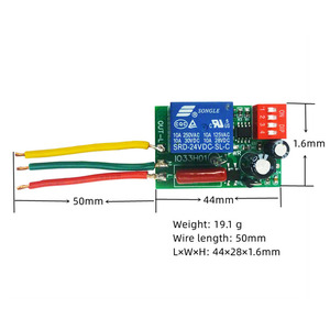 AC 110V 220V Interruptor de relé de <span class=keywords><strong>retardo</strong></span> de encendido AC 220V 7A Salida de voltaje Max 180Min Temporizador Controlador de <span class=keywords><strong>retardo</strong></span> de desconexión ajustable - Product Image 3