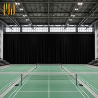 Rideau Acoustique Ignifuge Pliable pour la Séparation des Terrains Multiples des Complexes Sportifs