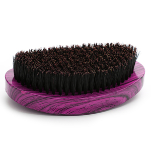 Spazzola sintetica all'ingrosso della barba di <span class=keywords><strong>rasatura</strong></span> del sisal di pulizia facciale del barbiere di legno della curva ecologica - Product Image 5