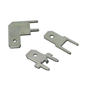1217156-1 Bornes de circuit imprimé de type drapeau de 4,8 mm à souder, connecteurs de batterie, inserts de languettes de carte de circuit imprimé, bornes mâles à souder pour PCB - Product Image 5