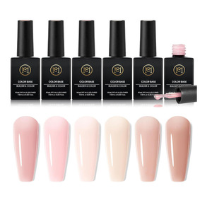 Esmalte de <span class=keywords><strong>Uñas</strong></span> en Gel con <span class=keywords><strong>Base</strong></span> de Goma, 6 Colores: Rosa Nude, Melocotón, Neutro, Transparente, <span class=keywords><strong>para</strong></span> Puntas Francesas, Colores <span class=keywords><strong>Base</strong></span>, Removible, <span class=keywords><strong>para</strong></span> Diseño de <span class=keywords><strong>Uñas</strong></span>, Regalos - Product Image 1