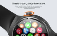 Android 8.1 4G Appel wifi connecter montre intelligente gps Google Play navigateur smartwatch avec carte sim usine OEM haut de gamme AMOLED IP68