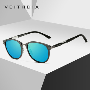 Veithdia Unisex Sunglasses Aluminum Magnesium <b>Frame</b> Polarized UV400 Lens Type 3 For Driving - Product Image 3