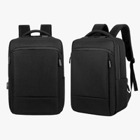 Sac à dos d'affaires pour ordinateur portable en polyester, personnalisable OEM, avec chargement USB, pour usage professionnel et grossiste, idéal pour les marques électroniques et les entreprises IT