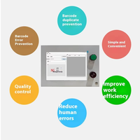 Sistema de Detección de Códigos de Barras Aosen Anti-Error y Anti-Pesado con Software Personalizado, Alarma de Fugas en el Disco Duro y Apagado para Control de Inventario