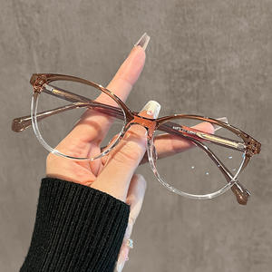 Lunettes anti-lumière bleue style coréen œil de chat pour femmes, monture moyenne, verres PC 8814, origine Danyang - Product Image 1