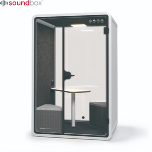 Soundbox <span class=keywords><strong>insonorisé</strong></span> <span class=keywords><strong>bureau</strong></span> Pod moderne 2 personnes boîte de réunion facile à installer bruit réduire les pods de <span class=keywords><strong>bureau</strong></span> - Product Image 1
