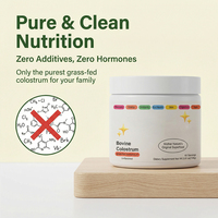 Poudre de colostrum bovin avec immunoglobuline et complexe IgG, complément alimentaire, OEM ODM, approvisionnement personnalisé